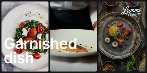 Garnished Dish Images — Free HD Download on Lummi