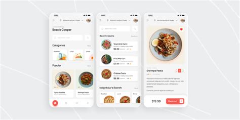 Food club App UI kit | Figma
