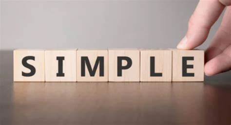 Simple does not mean its easy - Read Within