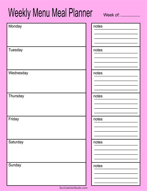 Free Meal Prep Printable: Plan &amp; Prep Easy! - Printables for Everyone