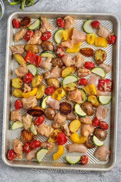 Sheet Pan Chicken and Vegetables