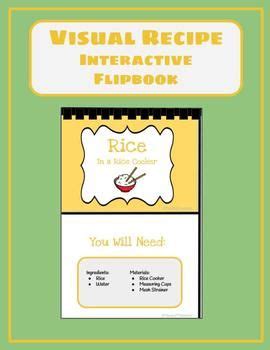 Visual Recipe Interactive Cooking Lesson: Rice | Visual recipes ...