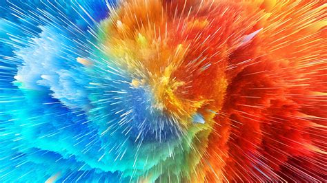 Colorful background Wallpaper 4K, Color explosion, Color splash