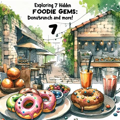 Uncover visually stunning, hidden local foodie gems?