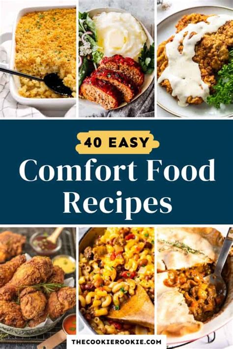 40 Comfort Food Recipes - The Cookie Rookie®