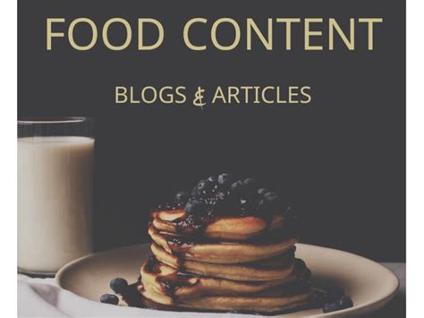 Engaging and tasty content of food using SEO | Upwork