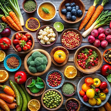 Vibrant Food Arrangements: Exploring Colors, Textures, and Culinary ...