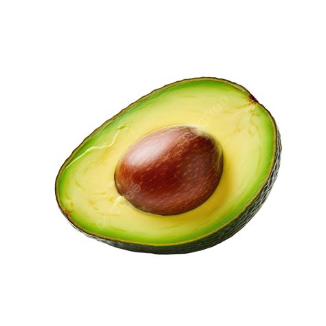 Half Cut Avocado, Avocado, Fruit, Green PNG Transparent Image and ...