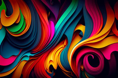 Modern Colourful Abstract Background Graphic by GraphicClab · Creative ...