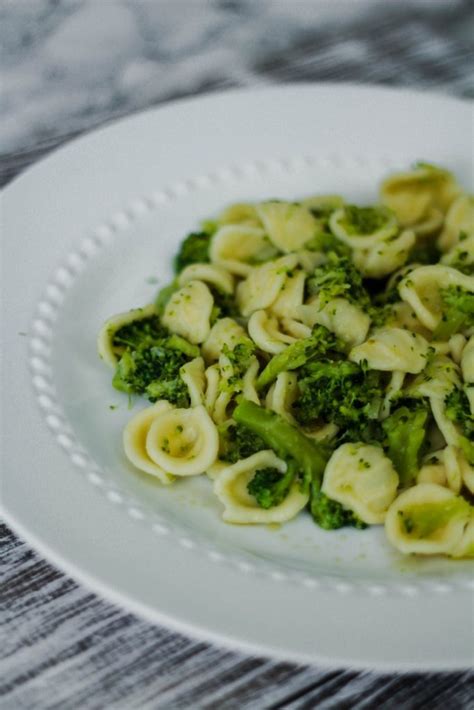Orecchiette Pasta with Broccoli Sauce - Savoring Italy