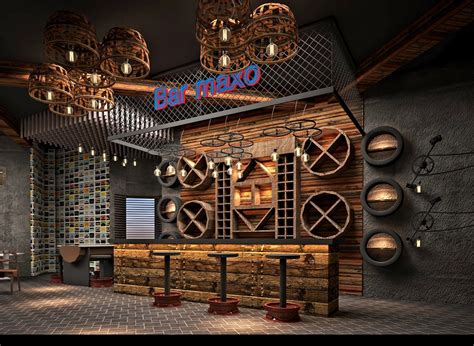 Rustic Restaurant Interior Design