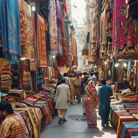 Free Bustling Market Street Image | Download at StockCake