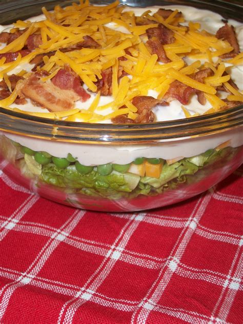 Layered Salad - Around My Family Table