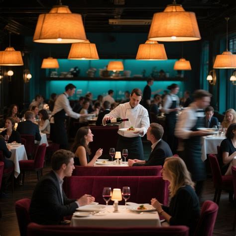 Free Bustling Restaurant Scene Image | Download at StockCake