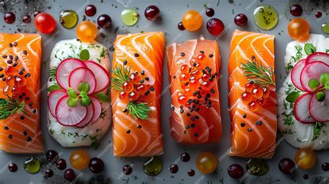 Premium Photo | Artful Plating Techniques Highlight The Wallpaper