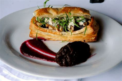 Gourmet Pastry Dish with Herb Garnish · Free Stock Photo