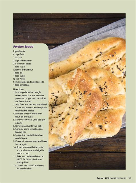 Persian Bread Recipe